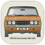 Ford Cortina MkIII GXL 4dr 1970-76 Coaster 1